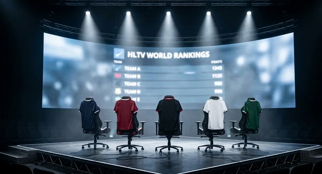 Beste CS:GO Teams 2026 mit HLTV Rankings und Formkurven