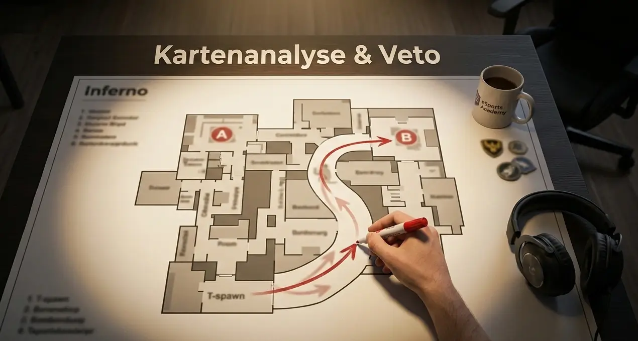 CS:GO Map-Wetten mit Kartenanalyse und Veto-Strategie für bessere Tipps