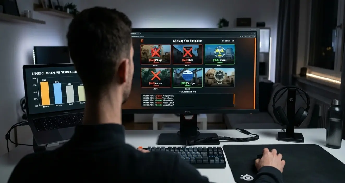 CS:GO Strategie – Map-Pool und Veto-Analyse für Wetten