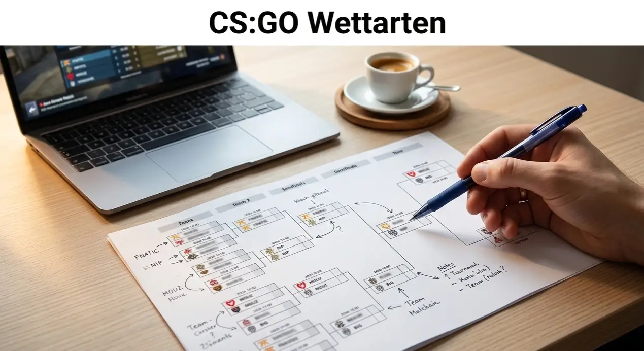 CS:GO Wettarten – Übersicht der wichtigsten Wettmärkte bei Counter-Strike